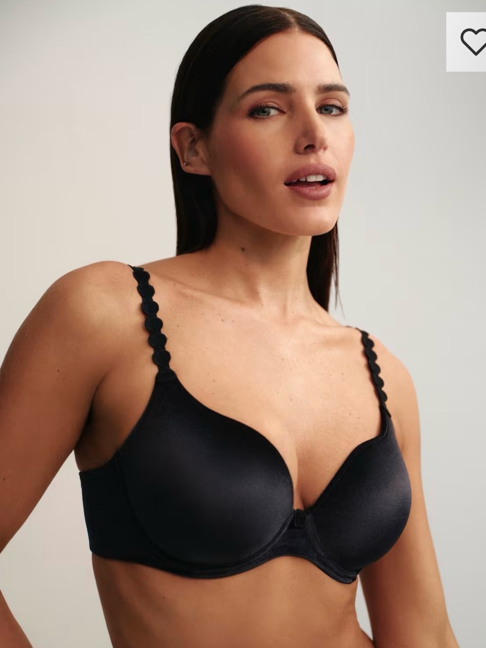Marie Jo “Tom” Heart Shaped Seamless Contour Convertible T-Shirt Bra 34 F